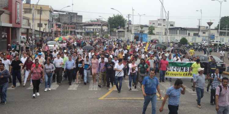 Sucumbíos se declara en paro contra la desatención del gobierno de Lenín Moreno