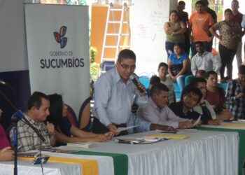 Gobierno de Lenín Moreno no cumple los acuerdos firmados con la asamblea de la provincia de Sucumbíos