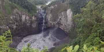 Cascada de San Rafael se cambia de lugar