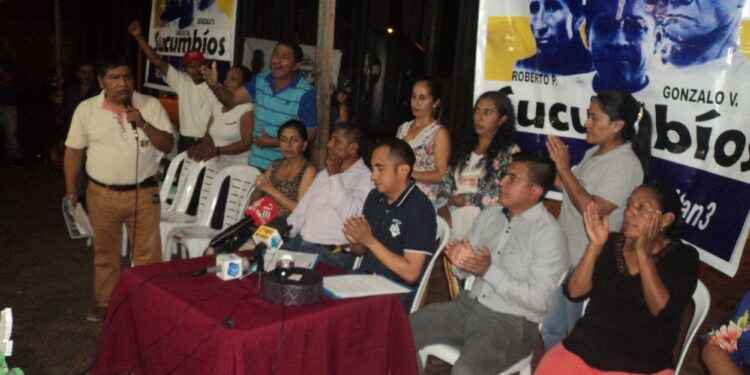 Proyecto de amnistía para los 3 presos políticos de Sucumbíos
