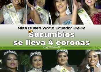 Cuatro coronas de belleza para Sucumbíos