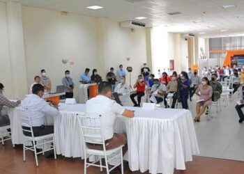 Integrantes del COE de Lago Agrio, autorizan realizar eventos con estrictas medidas de bioseguridad.