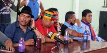 Presidente de la CONAIE llegó a Sucumbíos para dialogar con sus bases