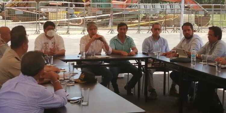 Presidente Lasso en Tena ratificó su lucha contra la minería ilegal