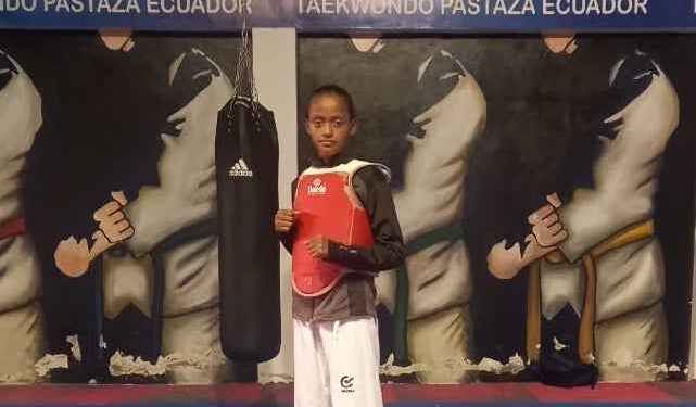 Joceline Caicedo a la selección nacional de taekwondo