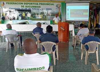 Preparativos para juegos intercantonales “Sucumbíos 2022”