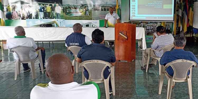 Preparativos para juegos intercantonales “Sucumbíos 2022”