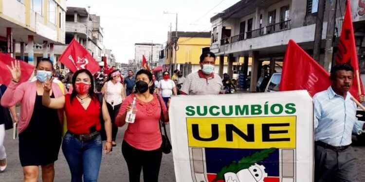 A fin de mes la UNE va a movilizaciones por veto presidencial a la LOEI