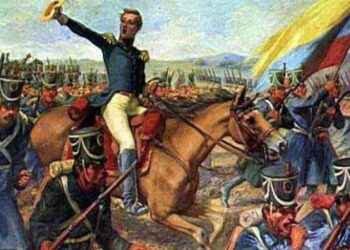 Foto archivo nacional) General Antonio José de Sucre, lideró a más de 3000 soldados del ejército independentista y en 3 horas de combate derrotó al ejército español.