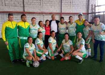 La selección femenina del municipio de Pastaza perdió la final 5 a 7 con Santo Domingo y obtuvo el segundo lugar.