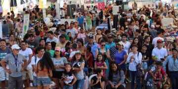 Masiva concurrencia de turistas locales y nacionales a la Feria en Napo.