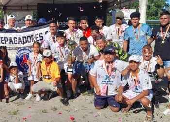 Repagadores consiguió el título en su primera participación en la Liga Aguarico.