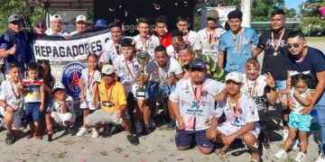 Repagadores consiguió el título en su primera participación en la Liga Aguarico.