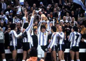 Argentina levantó su primer título en el Estadio Antonio Vespucio Liberti.