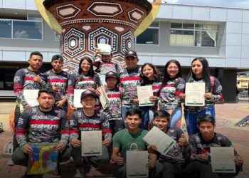 La valentía de los ciclistas de Pastaza les ha permitido conseguir los mejores sitiales a nivel nacional y en varias categorías.