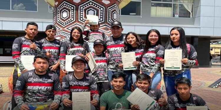 La valentía de los ciclistas de Pastaza les ha permitido conseguir los mejores sitiales a nivel nacional y en varias categorías.