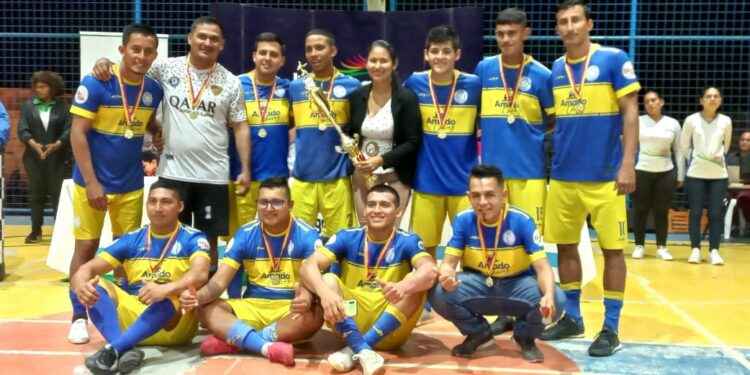 Real Sucumbíos campeón de futsala en el barrial del norte