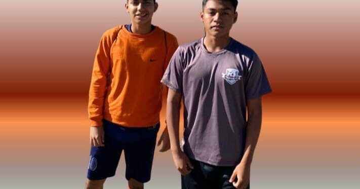 Aarón Rodríguez y Emerson Garzón, del equipo Tilines, prueban suerte en Universidad Católica de Quito.