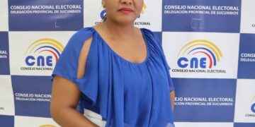 Cristina Falconí estuvo al frente del CNE-Sucumbíos desde mayo del 2022.