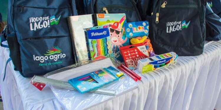 La entrega de útiles escolares se realizó del 6 al 16 de septiembre de 2022