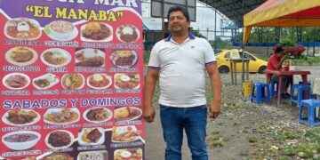 Trabajadores, taxistas y familias llegan hasta el negocio de Luis a disfrutar de su gastronomía.