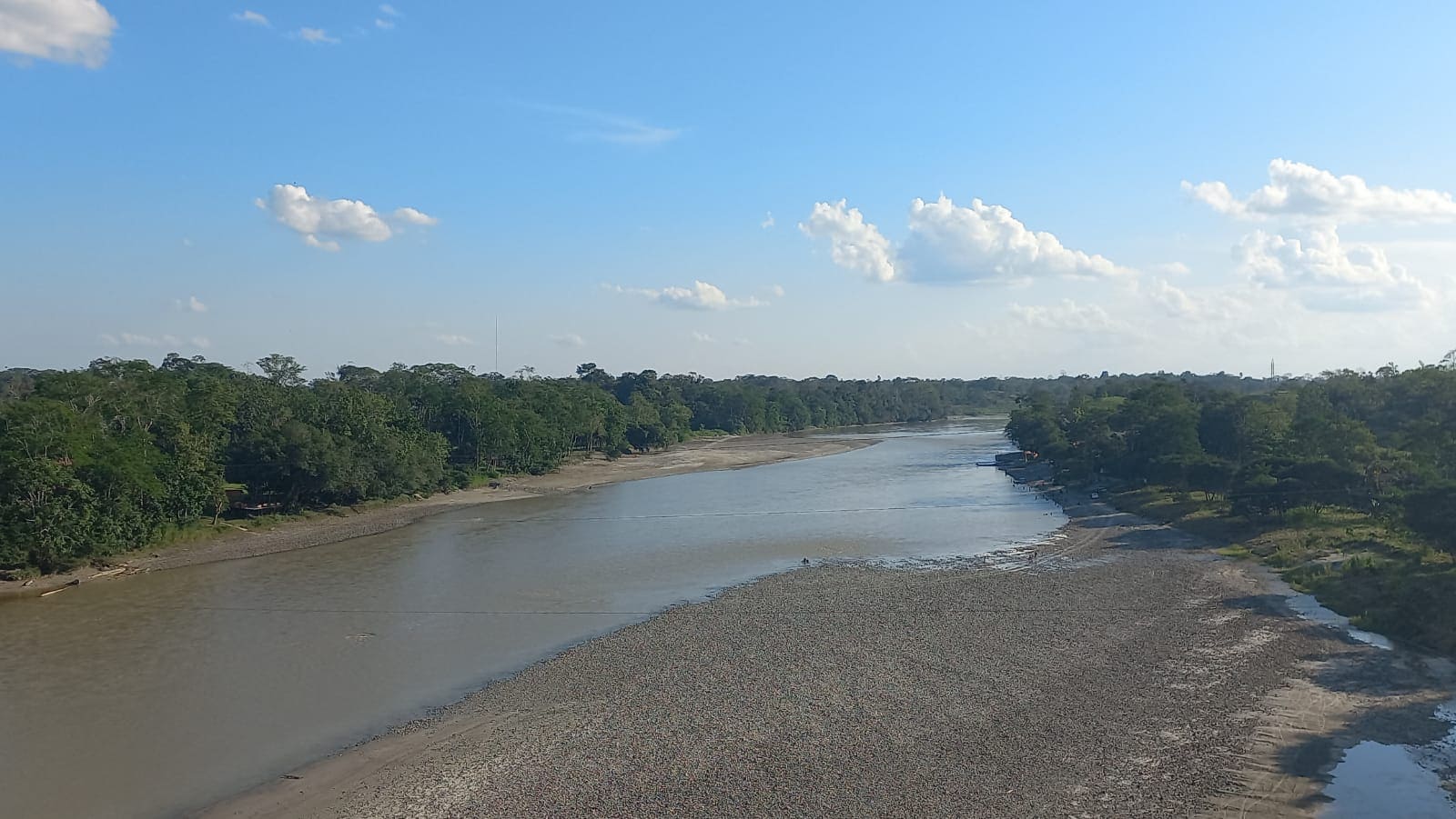Preocupa bajo nivel de agua del río Aguarico – Periódico Independiente