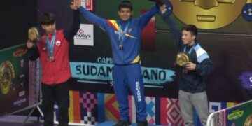 DEPORTES: SUCUMBÍOS –  Jonathan Quenamá, logra triple oro en Perú