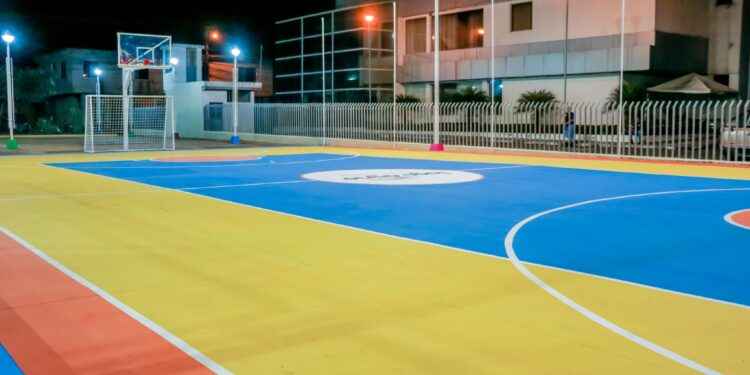 SUCUMBÍOS: Parque de Gustavo Andrade mejorado por municipio de Lago Agrio