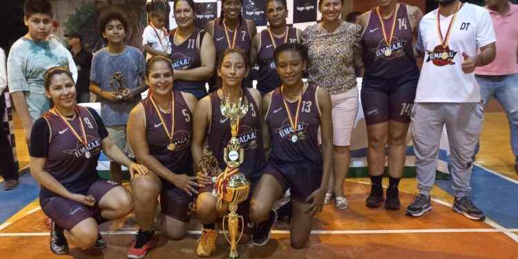 DEPORTES – SUCUMBÍOS: Club El Macaju, campeonas de Liga Barrial Central