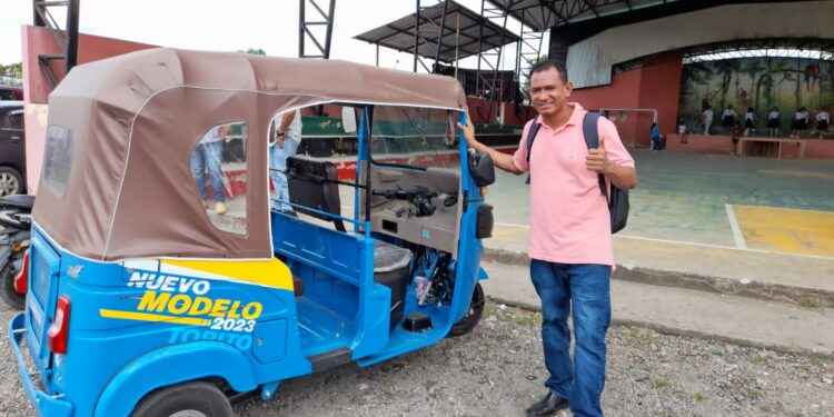 ORELLANA: Mototaxi, nueva forma de movilidad para el sector rural
