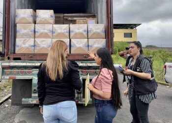 NOTA REGIONAL: Llegó material electoral a las provincias Amazónicas