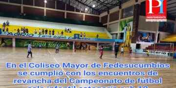 SE CUMPLIÓ LAS REVANCHAS DEL PLAY OFFS DEL CAMPEONATO INFANTIL DE FÚTBOL SALA