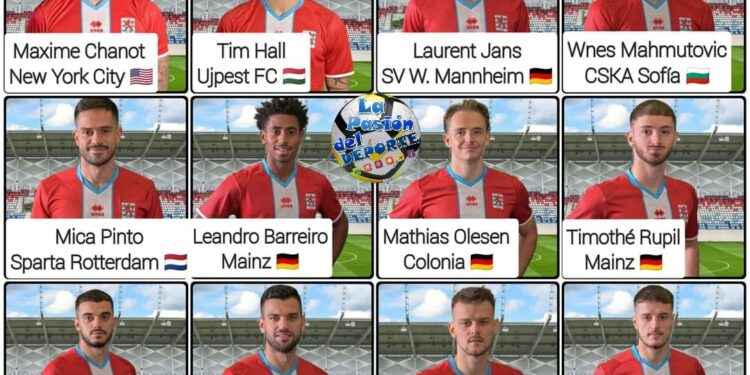 Luxemburgo, la pequeña selección Europea que sueña con la próxima EURO