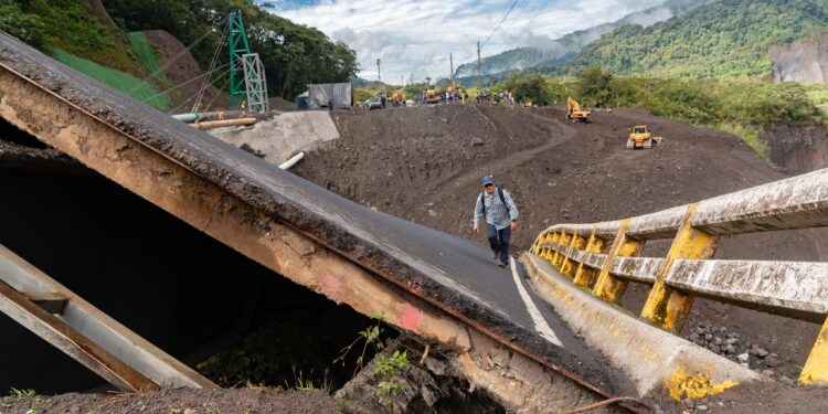Nuevos trabajos para rehabilitar la conexión vial Lago Agrio-Quito