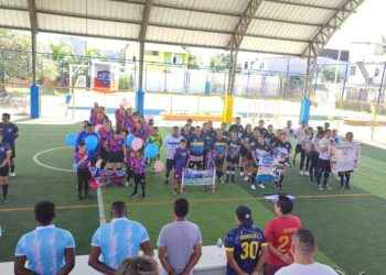 Padres de familia de la Escuela de Fútbol Mao Cabezas iniciaron campeonato interno.