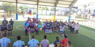 Padres de familia de la Escuela de Fútbol Mao Cabezas iniciaron campeonato interno.