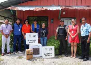 En Sucumbíos se desarrolló Simulacro del Voto en Casa para la Segunda Vuelta