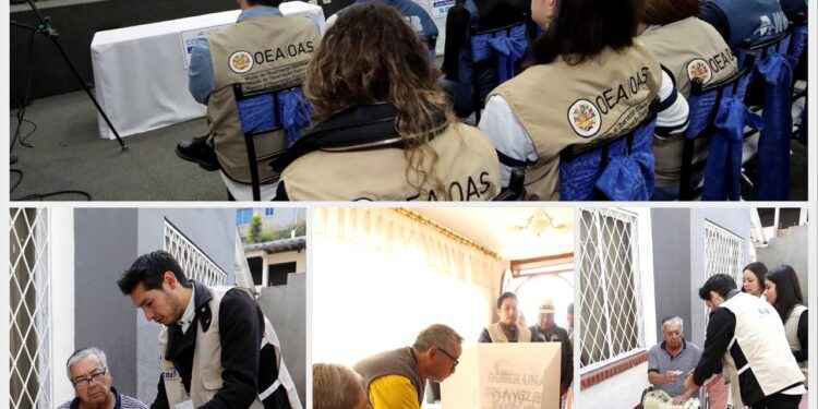 CNE inauguró jornada de Voto en Casa de la Segunda Vuelta.