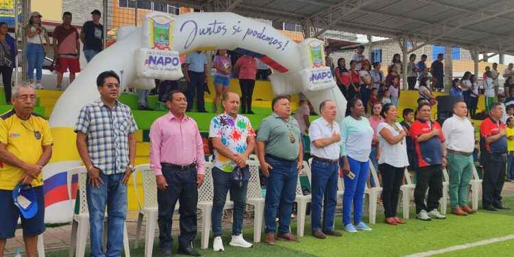 Con la presencia de 19 provincias se dio inicio al Campeonato Nacional Barrial de Fútbol Senior masculino Napo 2023.
