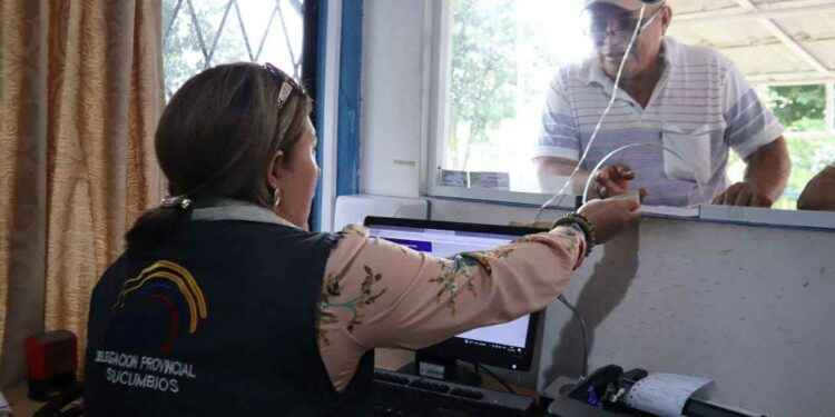 CNE Sucumbíos entregó 4241 certificados de votación provisional durante el último trimestre de 2023.