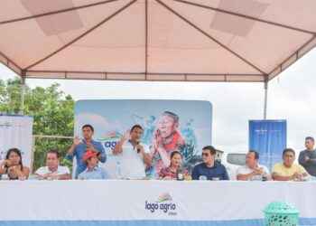 La Alcaldía de Lago Agrio compartió el inicio de una nueva obra en la comunidad Primero de Febrero de la Parroquia Pacayacu.