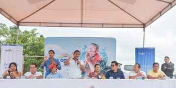 La Alcaldía de Lago Agrio compartió el inicio de una nueva obra en la comunidad Primero de Febrero de la Parroquia Pacayacu.
