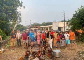 Barrio El Transportista celebró sus 37 años de aniversario.