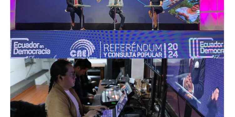 CNE promueve el voto informado del Referéndum y Consulta Popular 2024