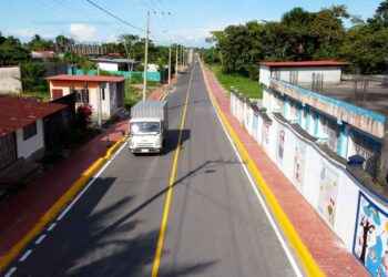 Asfaltado vial en La Bahía genera un polo de crecimiento y desarrollo en Nueva Loja.