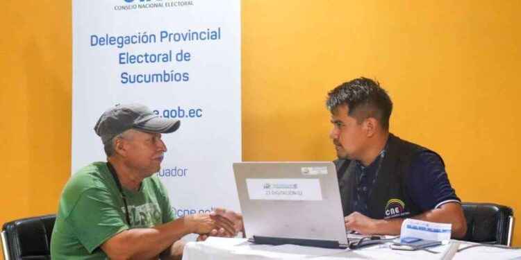 Cambios de domicilio en Sucumbíos avanzan con normalidad.