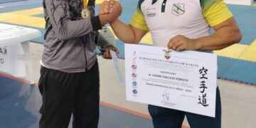 César Vallejo recibió reconocimiento por la ecuatoriana de Karate Do.
