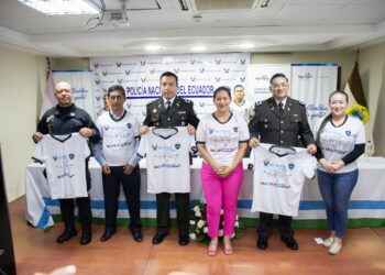 Policía Nacional realizo el lanzamiento del festival atlético un día sin drogas.