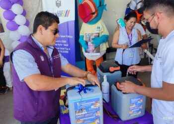 En Lago Agrio se realizó el Lanzamiento de la Semana de Vacunación.