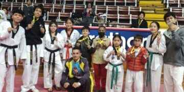 Taekwondo de Fedesucumbíos alcanzaron medallas en torneo nacional.